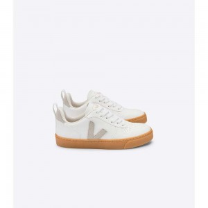 Tenis Veja V-10 CWL Niños White/Beige | MX 1514ORX