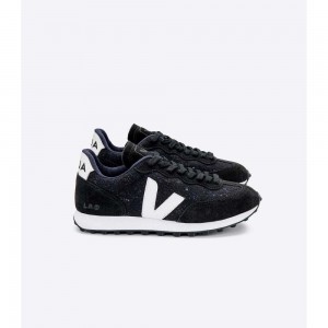 Tenis para Correr Veja RIO BRANCO FLANNEL Mujer Negros | MX 1142QZD