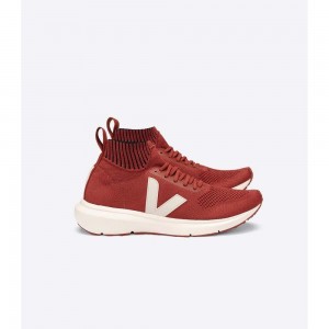 Tenis para Correr Veja V-KNIT VEJA X RICK OWENS MID Mujer Rojos | MX 1156GLQ