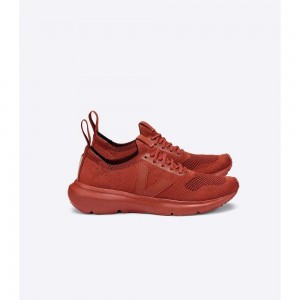 Tenis para Correr Veja V-KNIT VEJA X RICK OWENS FULL RUST Mujer Rojos | MX 1153SOB